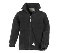 Result Kids RE36J Polartherm Jacket - Black, Medium/Size 8-10