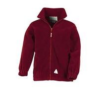 Result Kids RE36J Polartherm Jacket - Burgundy, Large/Size 10-12