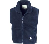 Result Kids RE37J Polartherm Bodywarmer - Navy, Large/Size 10-12