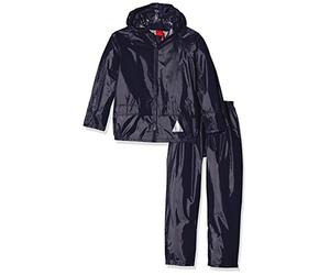 Result Kids RE95J Heavyweight Waterproof Jacket/Trouser Suit - Navy, Small/Size 5/6