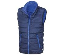 Result Kids' Result Core Thermal Gilet {R-R234J} - Navy Blue/Royal Blue - Youth Small {5/6Yrs}
