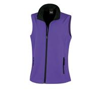 Result Ladies Two Layer Softshell Bodywarmer Shower Wind Proof Work Wear Gilet