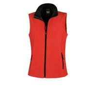 Result Ladies Two Layer Softshell Bodywarmer Shower Wind Proof Work Wear Gilet