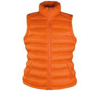 (M, Orange) Result Ladies/Womens Ice Bird Padded Bodywarmer / Gilet Jacket