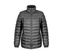 (M, Black) Result Ladies/Womens Ice Bird Padded Jacket (Water Repellent & Windproof)