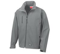 Result Men's Base Layer Softshell Jacket R128X Silver 2XL