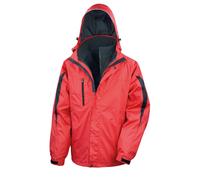 Result Mens 3 In 1 Softshell Waterproof Journey Jacket With Hood RW3694