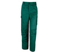 Result Men's Action Work Trousers in Bottle Green | Size: 40L Result Bottle Green 40L