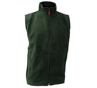 Result – Men's Bodywarmer Jacket BC923 – Active Anti-Pilling Fleece – M, Forest Green
