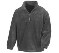 Result Unlined Active 1/4 Zip Anti-Pilling Fleece Top (XL) (Oxford Grey)