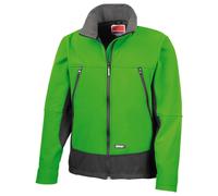 (M, Vivid Green) Result Mens Activity Soft Shell Jacket