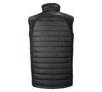 Result Mens Black Compass Padded Soft Shell Gilet PC3327