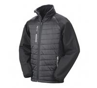 Result Mens Black Compass Padded Soft Shell Jacket / N/A N/A PC3326