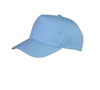 Result Men's Boston 5 Panel Baseball Cap in Blue Result Blue One Size