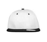 Result Men's Bronx Contrast Snapback Cap in White Result White One Size