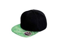 Result Men's Bronx Glitter Flat Peak Snapback Cap in Dark Blue Result Dark Blue One Size