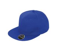 Result Men's Bronx Original Flat Peak Snapback Cap in Blue Result Blue One Size