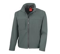 Result Men's Classic Soft Shell Jacket in Mid Grey | Size: 3XL Result Mid Grey 3XL