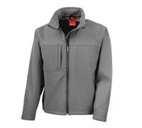 Result Men's Classic Soft Shell Jacket in Grey | Size: 2XL Result Grey 2XL