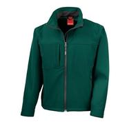 Result Men's Classic Soft Shell JKT Jacket, Green (Bottle), Medium