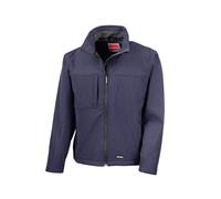 Result Men's Classic Softshell Breathable Jacket in Navy | Size: Medium Result Navy M