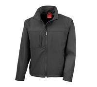 Result R121A Classic Soft Shell Jacket - Black, Small