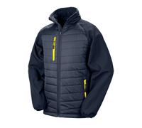 Result Men's Compass Soft Shell Jacket in Mid Navy | Size: 2XL Result Mid Navy 2XL