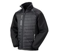 Result Men's Compass Softshell Padded Jacket in Grey | Size: 3XL Result Grey 3XL