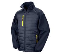 Result Men's Compass Softshell Padded Jacket in Mid Navy | Size: 3XL Result Mid Navy 3XL
