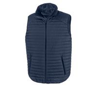 Result Men's Contrast Mid Blue Gilet in Dark Navy | Size: XL Result Dark Navy XL
