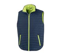 Result Men's Contrast Mid Blue Gilet in Mid Navy | Size: 2XL Result Mid Navy 2XL