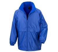 (3XL, Royal) Result Mens Core Adult DWL Jacket (With Fold Away Hood)