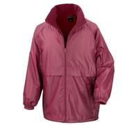Result Men's Core Adult DWL Jacket (With Fold Away Hood) in Burgundy | Size: 3XL Result Burgundy 3XL