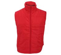 (L, Red) Result Mens Core Bodywarmer Water Repellent Windproof Jacket