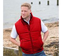 Result Men's Core Bodywarmer Water Repellent Windproof Jacket in Red | Size: 3XL Result Red 3XL
