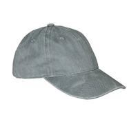 Result Men's Core Cotton Baseball Cap in Mid Grey Result Mid Grey One Size