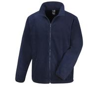 (S, Navy Blue) Result Mens Core Fashion Fit Outdoor Fleece Jacket