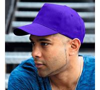 Result Men's Core Houston 5 Panel Printers Baseball Cap in Purple Result Purple One Size