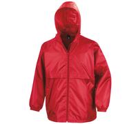 (M, Red) Result Mens Core Lightweight Waterproof Shield Windproof Jacket