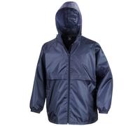 (M, Navy Blue) Result Mens Core Lightweight Waterproof Shield Windproof Jacket
