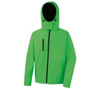 Result Men's Core Lite Hooded Softshell Jacket in Green | Size: Large Result Green L