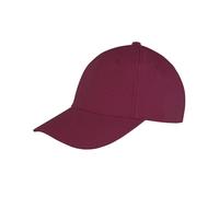 Result Men's Core Memphis 6 Panel Baseball Cap in Burgundy Result Burgundy One Size