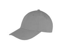 Result Men's Core Memphis 6 Panel Baseball Cap in Mid Grey Result Mid Grey One Size