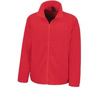 Result Men's Core Micro Fleece Jacket, Red, Small