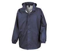 (2XL, Navy Blue) Result Mens Core Midweight Waterproof Windproof Jacket