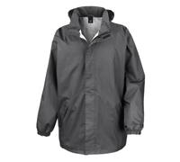 (2XL, Steel Grey) Result Mens Core Midweight Waterproof Windproof Jacket