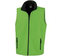 Result Men's Core Printable Soft Shell Bodywarmer in Green | Size: Medium Result Green M
