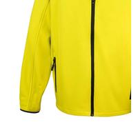 (2XL, Black / Orange) Result Mens Core Printable Softshell Jacket