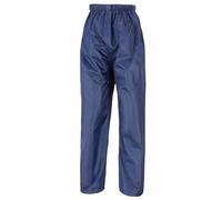 Result Men's Core Stormdri Rain Over Trousers Pants in Navy | Size: Medium Result Navy M
