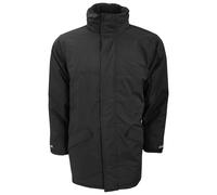 Result Men's Core Winter Parka Waterproof Windproof Jacket in Black | Size: 2XL Result Black 2XL